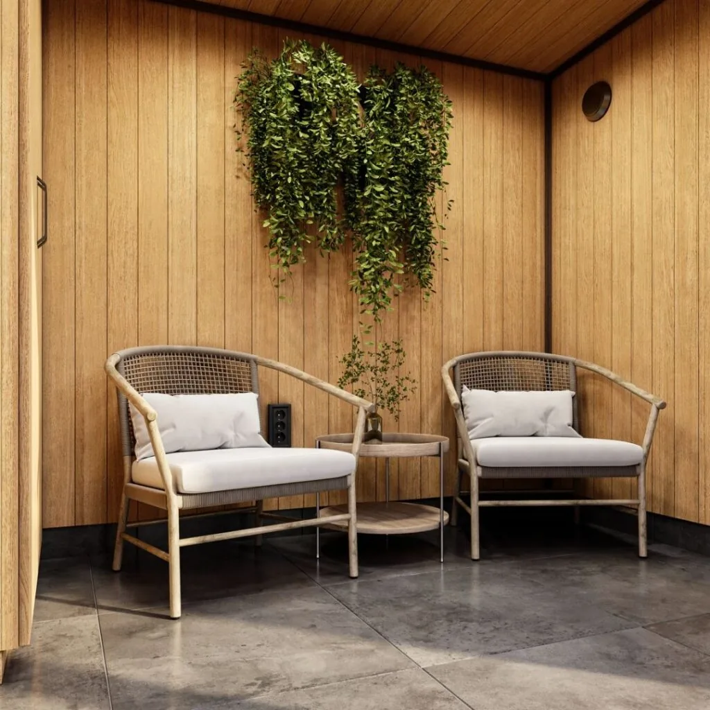 Zahradní sauna 6 m - realizace Firma Wodecki