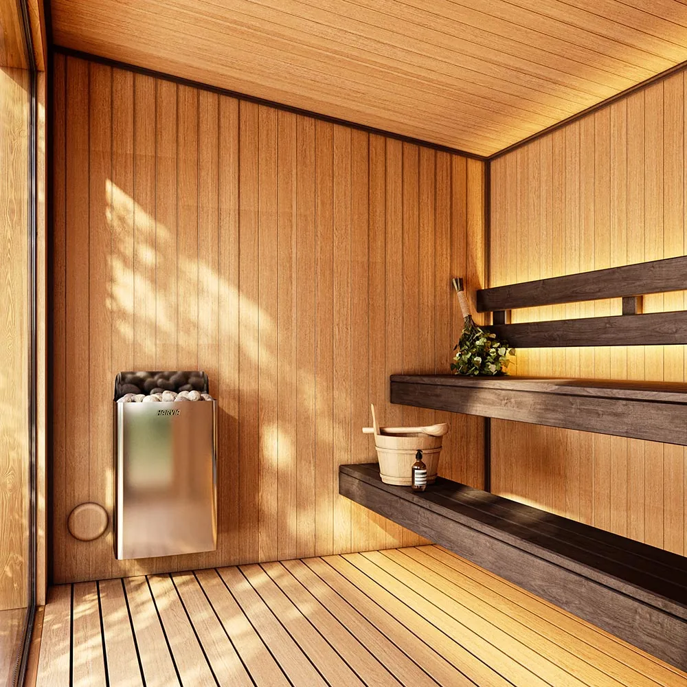 Zahradní sauna 6 m s kádí - realizace Firma Wodecki