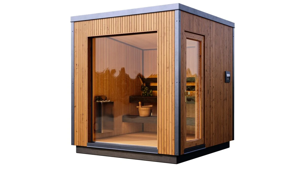 Zahradní sauna - model L - realizace Firma Wodecki
