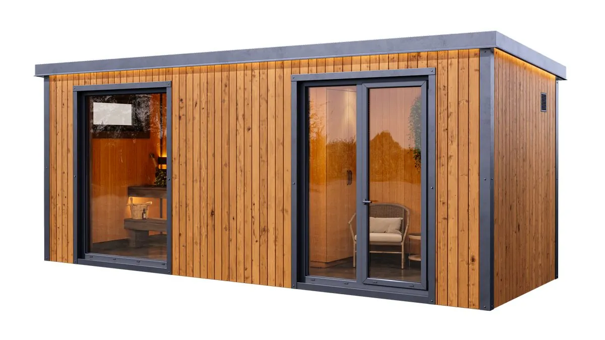 Zahradní sauna - model M - realizace Firma Wodecki
