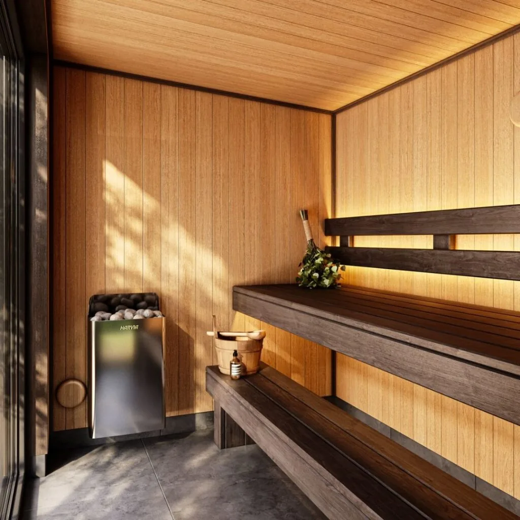 Zahradní sauna 2,55 m - realizace Firma Wodecki
