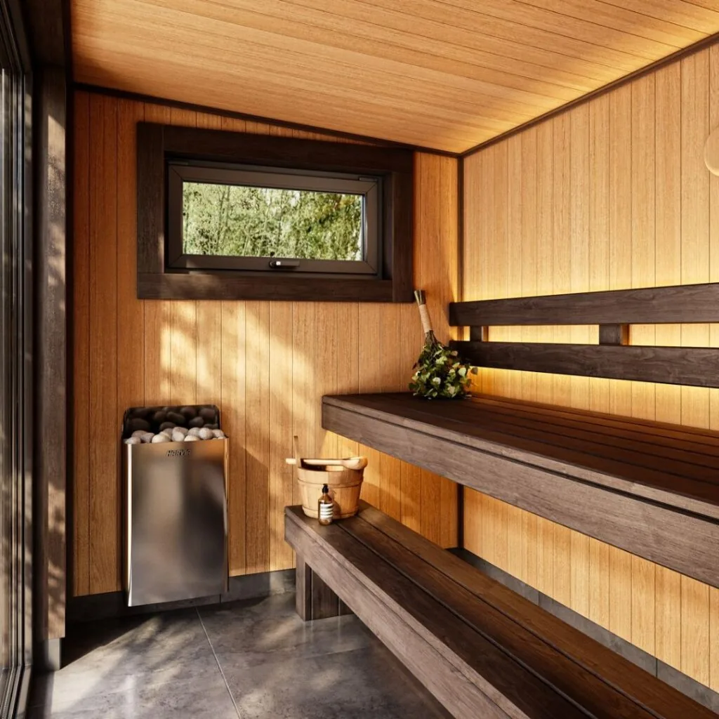 Sauna ogrodowa 8 m - realizacja Firma Wodecki
