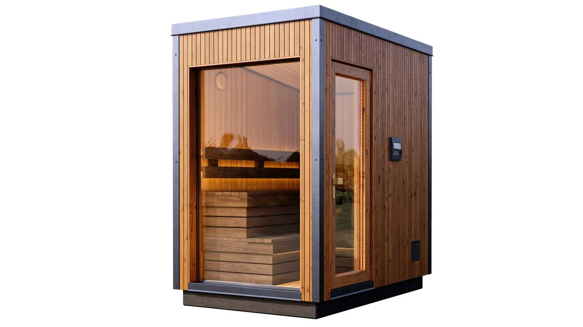 Sauna ogrodowa - model L - realizacja Firma Wodecki