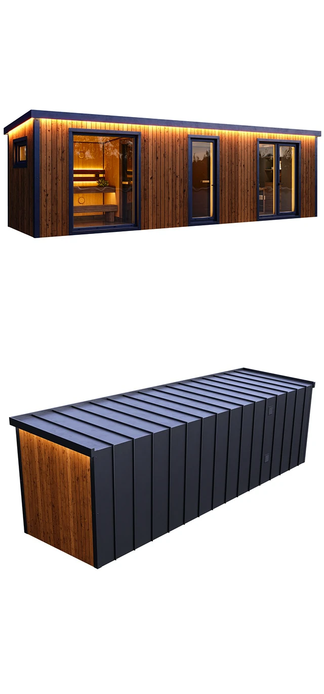 Zahradní sauna 8 m