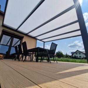 Zabudowa tarasu ogrodowego