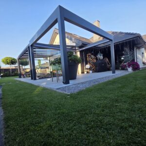 Zabudowa tarasu ogrodowego