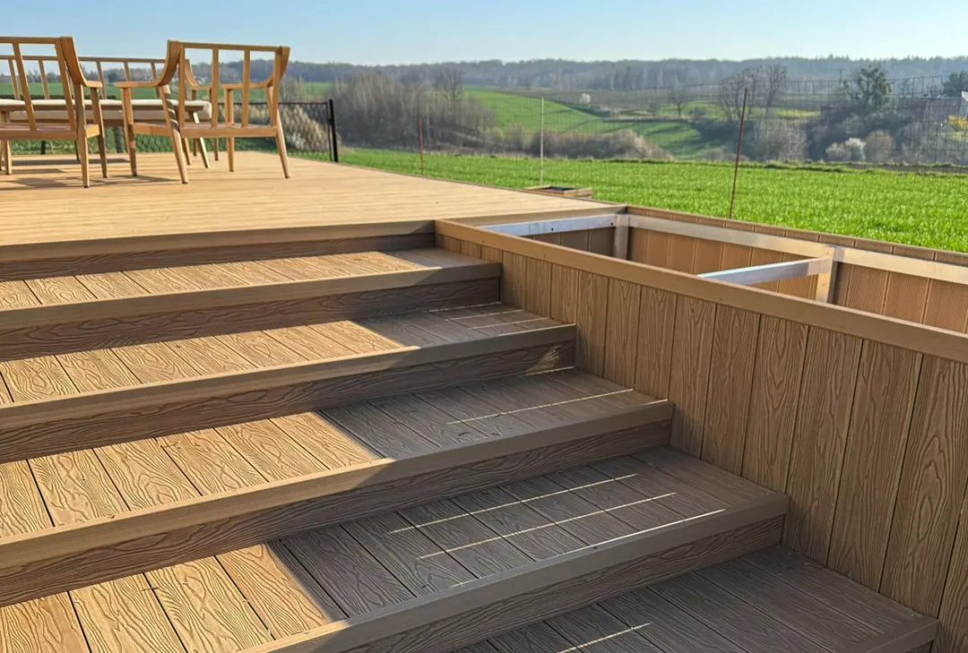 Taras kompozytowy w Marklowicach